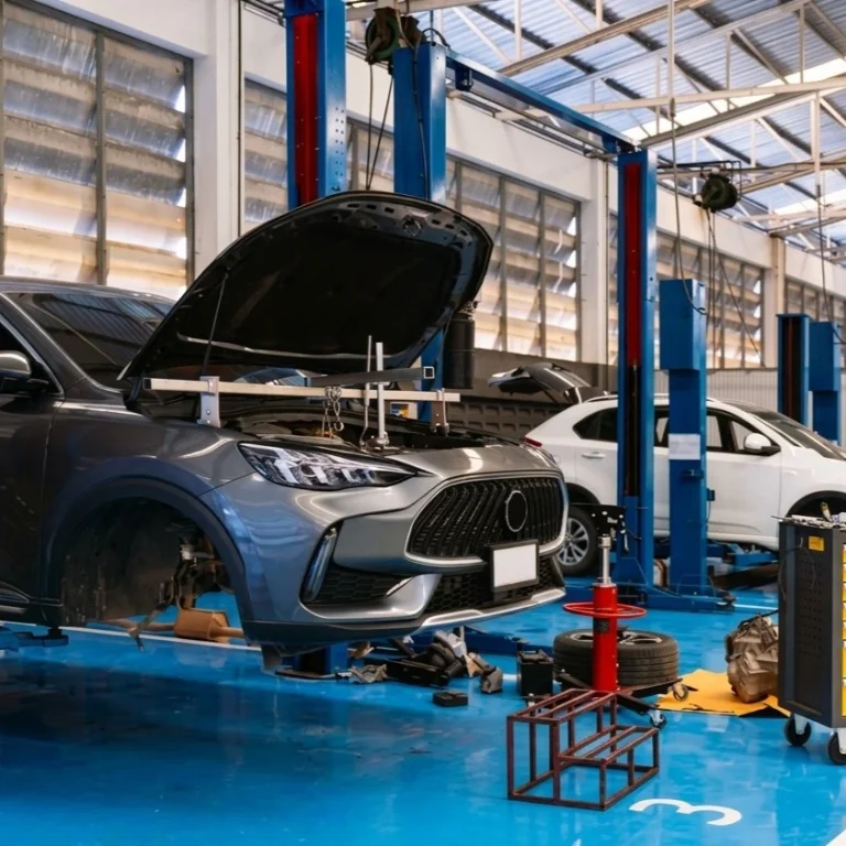Car Workshop Resin Flooring